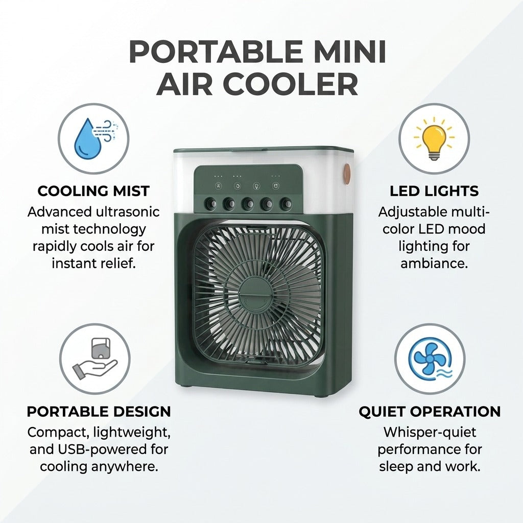 Mini Air Cooler Fan