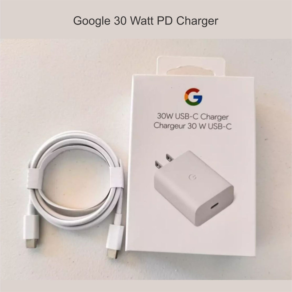 Google 30W USB-C Fast Charger - PD Power Adapter