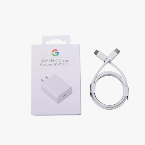 Google 30W USB-C Fast Charging Adopter – High-Speed Power Adapter & Android Devices