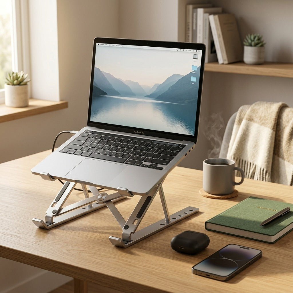 Gadgetrium ProFold: Premium Adjustable Aluminum Laptop Stand